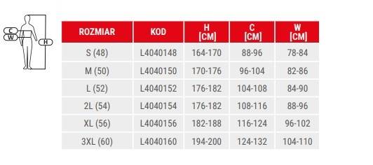BLUZA OCHRONNA LAHTI PRO L40401 BEŻOWA M (50)