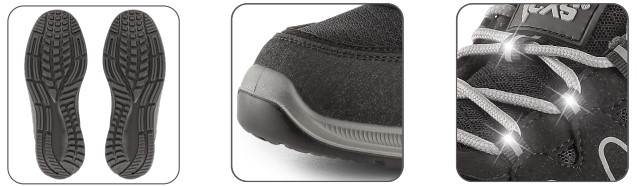 PÓŁBUTY CXS TEXLINE SAVA S1P 2126-089-810 CZARNO-SZARE 43