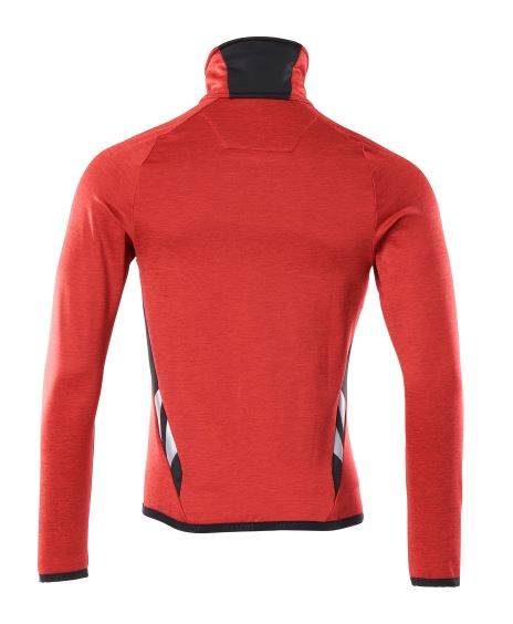 BLUZA POLAROWA ROZPINANA MASCOT ACCELERATE KUBAŃSKA CZERWIEŃ 2XL