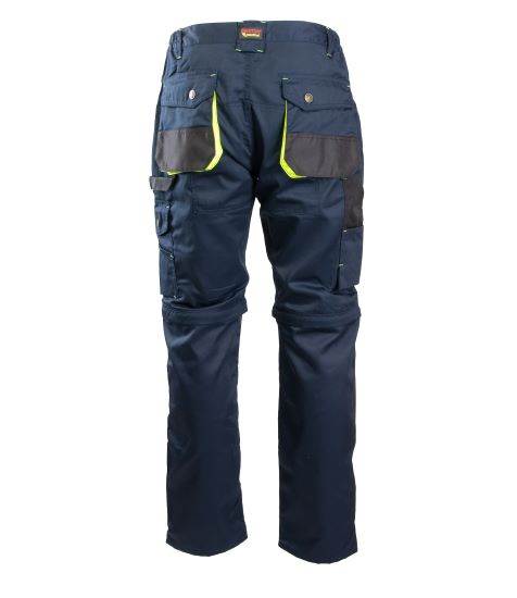 SPODNIE Z ODPINANYMI NOGAWKAMI POLSTAR BRIXTON PRACTICAL GRANATOWO/ŻÓŁTE 110