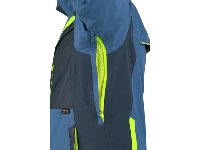 BLUZA CXS NAOS NIEBIESKA ŻÓŁTE ELEMENTY HV 54