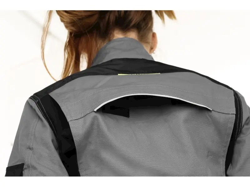 BLUZA DAMSKA CXS STRETCH SZARO-CZARNA 48