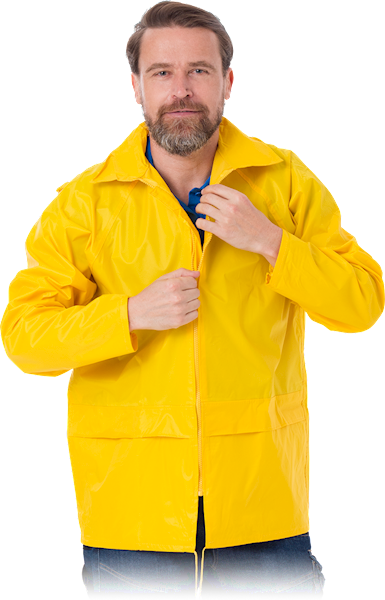 KURTKA PRZECIWDESZCZOWA REIS KPNP Y ŻÓŁTA L