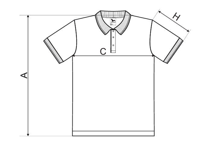 KOSZULKA POLO MALFINI URBAN 219 GRANAT L