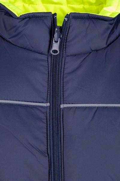 BEZRĘKAWNIK POLSTAR BENEFIT MARINO GRANATOWO-ŻÓŁTY 2XL