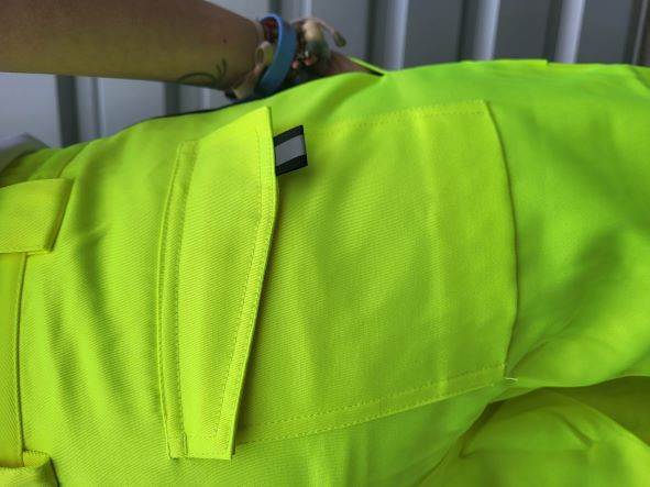 SPODNIE OSTRZEGAWCZE CXS NORWICH ŻÓŁTE 54