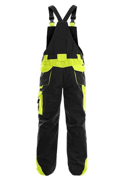 SPODNIE OGRODNICZKI CXS SIRIUS BRIGHTON CZARNO-ŻÓŁTE 54