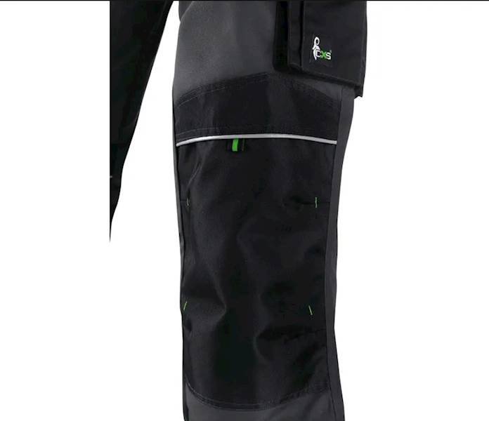 SPODNIE CXS SIRIUS NIKOLAS SZARO-CZARNE 58