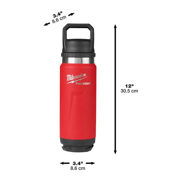 BUTELKA TERMICZNA Z POKRYWKĄ MILWAUKEE PACKOUT 710 ML