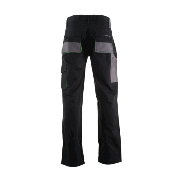 SPODNIE ROBOCZE LAHTI PRO L40506 CZARNO-ZIELONE M (50)