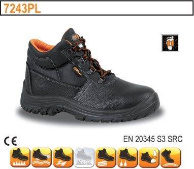 TRZEWIKI SKÓRZANE OCIEPLANE BETA S3 SRC 7243PL CZARNE 46