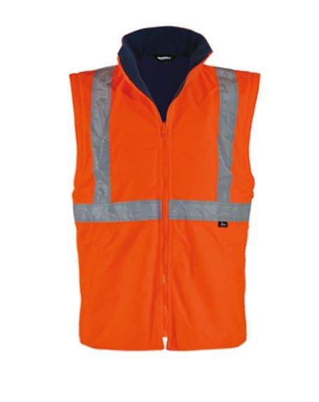 KURTKA OSTRZEGAWCZA 5W1 BETA VIZWELL POMARAŃCZOWO-GRANATOWA 2XL