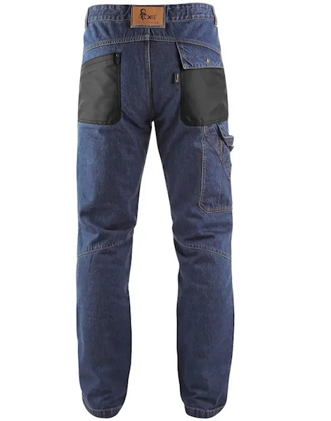 SPODNIE JEANS CXS NIMES I NIEBIESKO-CZARNE 50