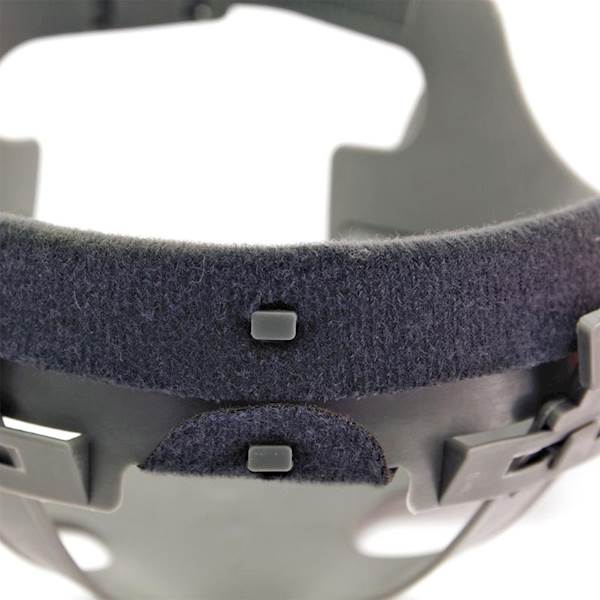 HEŁM OCHRONNY HDPE REIS KASPE W BIAŁY 54-62 CM