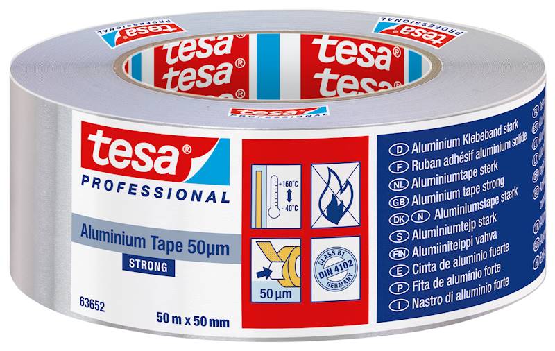 TAŚMA ALUMINIOWA TESA PROFESSIONAL STRONG 50 MM X 50 M