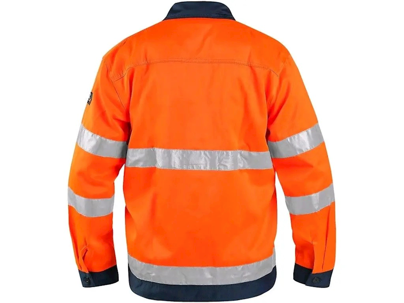 BLUZA OSTRZEGAWCZA CXS NORWICH POMARAŃCZOWO-NIEBIESKA 50