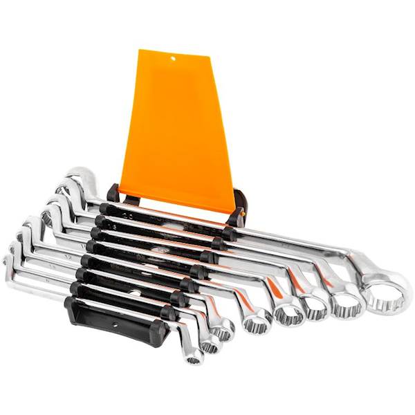 ZESTAW KLUCZY OCZKOWYCH GIĘTYCH 6 - 22 MM RICHAMNN 8 ELEMENTÓW