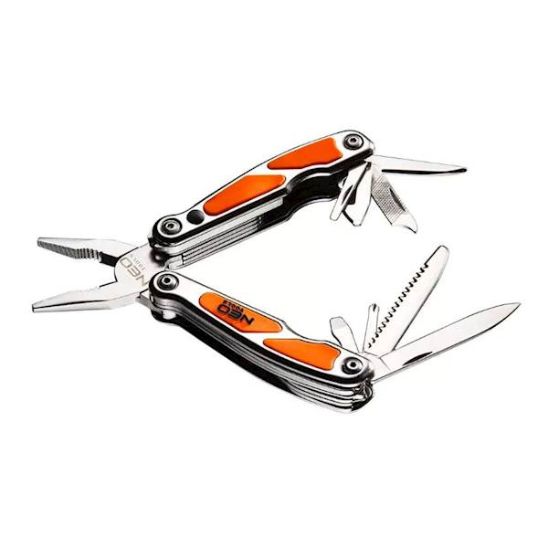 NARZĘDZIE WIELOFUNKCYJNE MULTITOOL + LATARKA NEO TOOLS