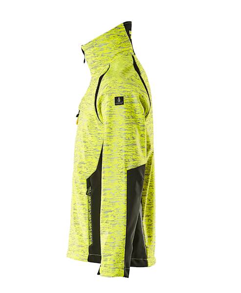 KURTKA SOFTSHELL MASCOT ACCELERATE SAFE ŻÓŁTY HI-VIS/CZERŃ L