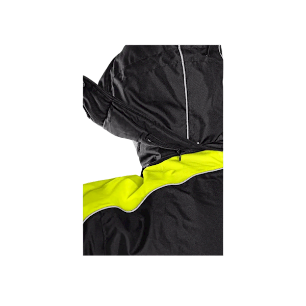 KURTKA OCIEPLANA CXS BRIGHTON CZARNO-ŻÓŁTA 2XL