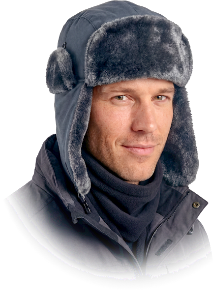 CZAPKA OCIEPLANA USZANKA REIS CZOEXTREME S SZARA