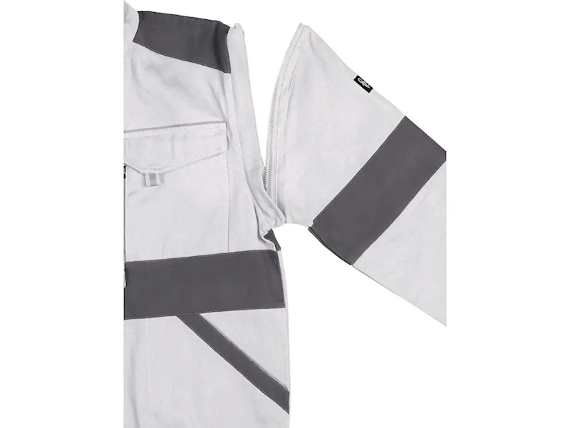 BLUZA CXS LUXY EDA BIAŁO-SZARA 58