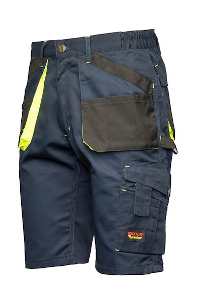 KRÓTKIE SPODENKI POLSTAR BRIXTON PRACTICAL APKS GRANATOWO/ŻÓŁTE 52