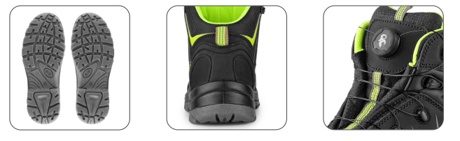 TRZEWIKI CXS UNIVERSE STRATUS S3S 2118-210-808 CZARNO-ZIELONE 46