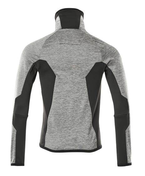 BLUZA POLAROWA ROZPINANA MASCOT ADVANCED SZARY NAKRAPIANY CZERŃ 2XL