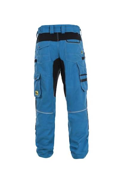 SPODNIE CXS STRETCH NIEBIESKO-CZARNE 48