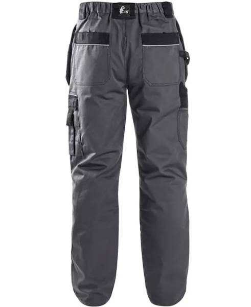 SPODNIE CXS ORION TEODOR PLUS SZARO-CZARNE 56