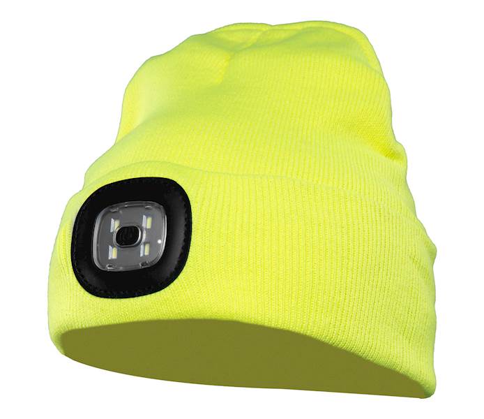 CZAPKA LED POLSTAR CHAPLIN ŻÓŁTA UNIWERSALNA