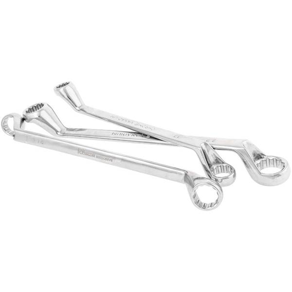 ZESTAW KLUCZY OCZKOWYCH GIĘTYCH 6 - 22 MM RICHAMNN 8 ELEMENTÓW