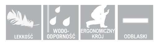 KURTKA TERMICZNA MASCOT UNIQUE ADVANCED Z PODSZEWKĄ CLIMASCOT CIEMNY GRANAT L