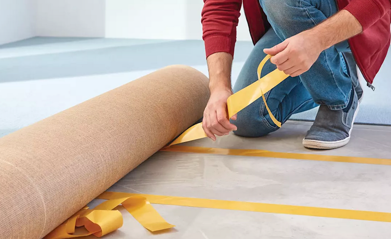TAŚMA DWUSTRONNA DO WYKŁADZIN TESA UNIVERSAL 50 MM X 25 M