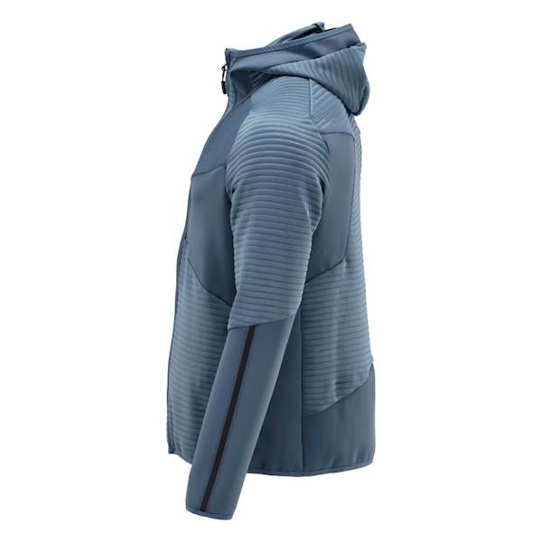 BLUZA POLAROWA Z KAPTUREM ROZPINANA MASCOT CUSTOMIZED BŁĘKITNO NIEBIESKA XL