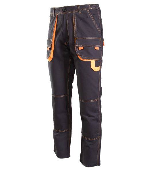 SPODNIE POLSTAR BRIXTON SPARK GRANATOWO/POMARAŃCZOWE 57