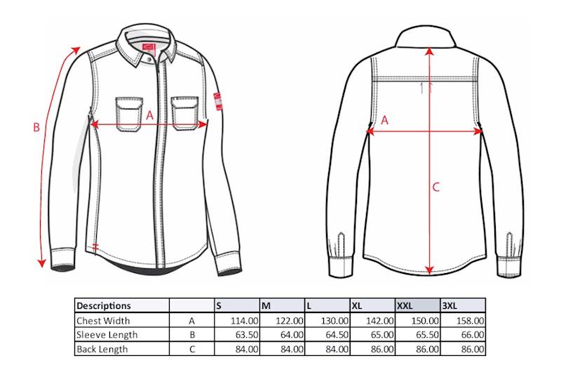 KOSZULA TRUDNOPALNA PORTWEST BIZFLAME WORK GRANATOWA S