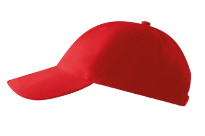 CZAPKA Z DASZKIEM MALFINI 6P 305 NASTAWIALNA CZERWONA UNIWERSALNA