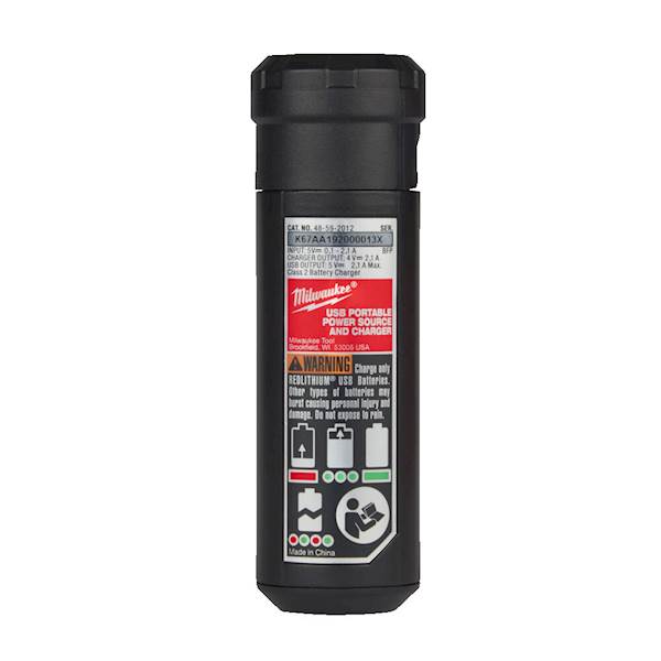 ZESTAW PRZENOŚNEGO ŹRÓDŁA ZASILANIA I ŁADOWARKI USB REDLITHIUM MILWAUKEE L4 PPS-301