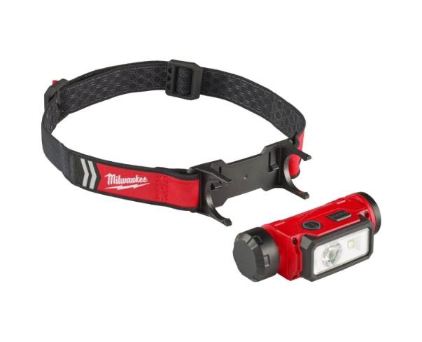 LATARKA CZOŁOWA AKUMULATOROWA USB MILWAUKEE L4 HL2-301 600 LUMENÓW