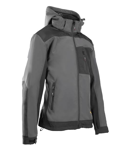 KURTKA SOFTSHELL POLSTAR SEVEN KINGS QUARTZ CZARNO/SZARA L