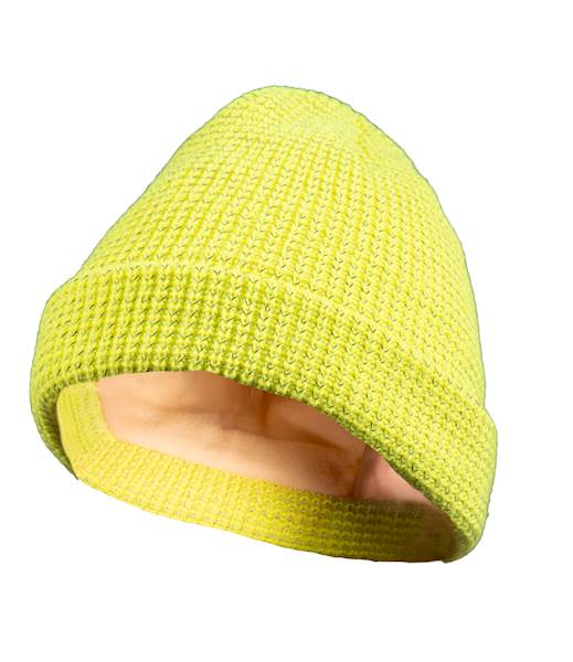 CZAPKA Z DZIANINY POLSTAR WOLBERG REFLECTO ŻÓŁTA UNIWERSALNA