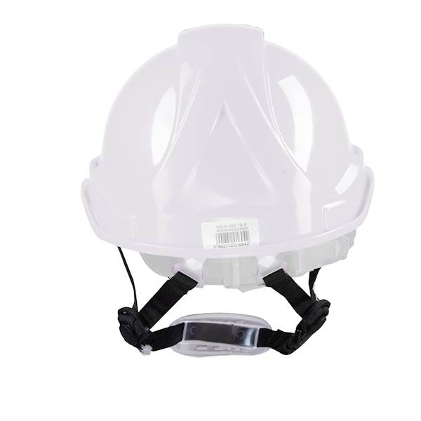 HEŁM ABS POLSTAR 4 PKT. PASEK PODBRÓDKOWY YS-4 BIAŁY