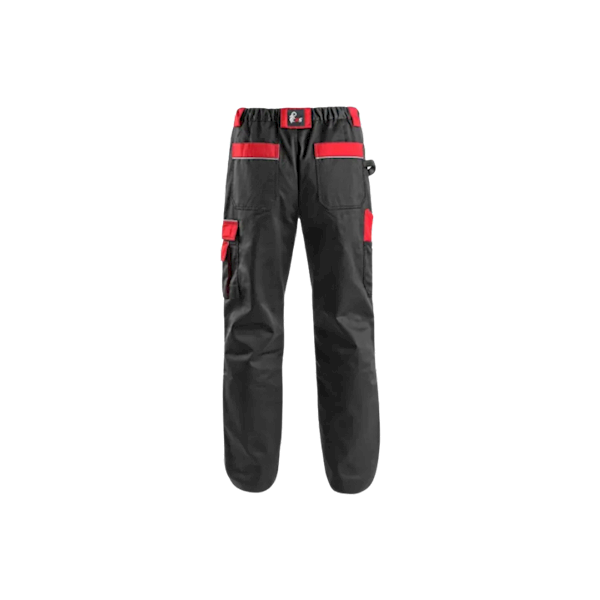 SPODNIE CXS ORION TEODOR CZARNO-CZERWONE 50