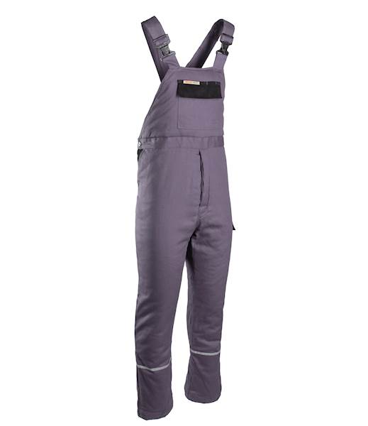 SPODNIE OGRODNICZKI OCIEPLANE POLSTAR BRIXTON NATUR SZARE L