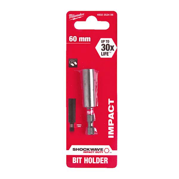 UCHWYT MAGNETYCZNY BITÓW MILWAUKEE SHOCKWAVE IMPACY DUTY 60 MM