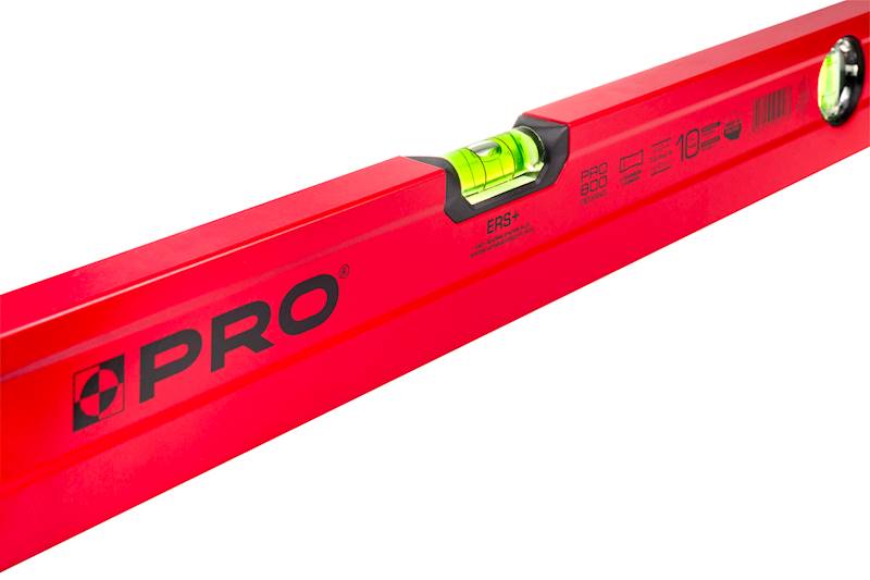 POZIOMICA CZERWONA UCHWYT 80CM PRO800