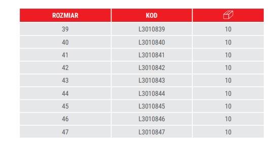 TRZEWIKI LAHTI PRO L30108 SB FO SRA SZARO-CZERWONE 43