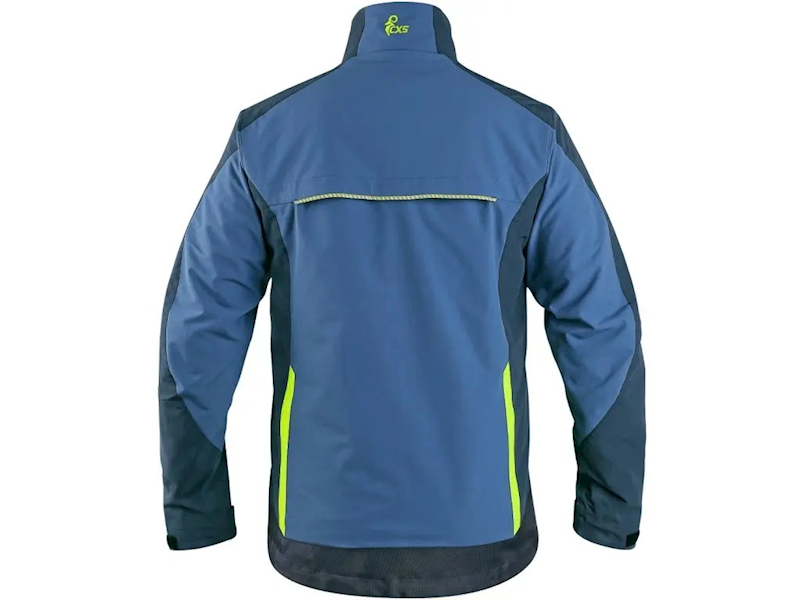 BLUZA CXS NAOS NIEBIESKA ŻÓŁTE ELEMENTY HV 58